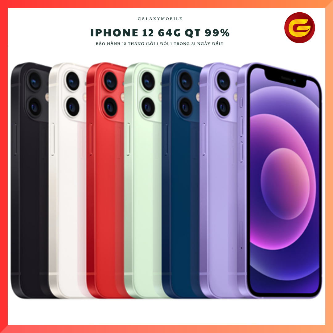 Iphone 12 64G Quốc Tế 99%