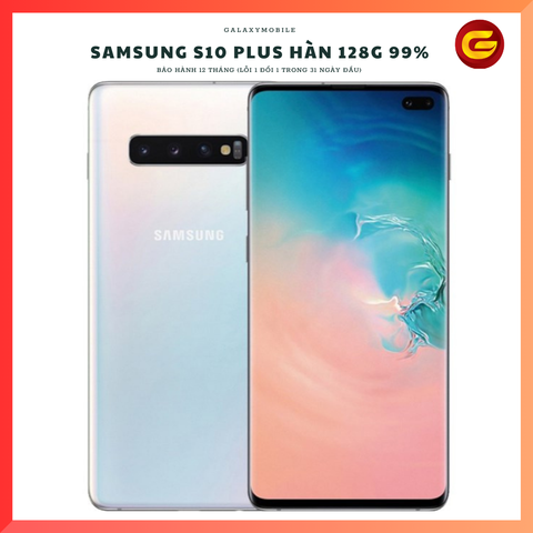  Samsung S10 Plus Hàn 2sim 99% 