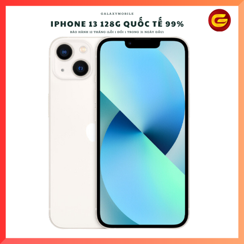  iPhone 13 128G Quốc tế 99% 