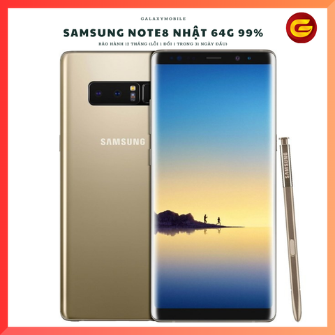  Samsung Note 8 Nhật 64G 99% 