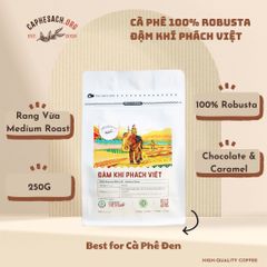Hộp Quà Tặng 1 Gói Robusta và 1 Gói Summer Day 250G Hạt