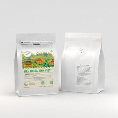 Cà phê 100% Robusta Rang Đậm - Đậm Nghĩa Tình Việt 250G