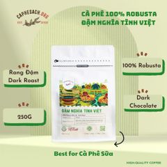 Hộp Quà Tặng 1 Gói Arabica và 1 Gói Robusta 250G Bột
