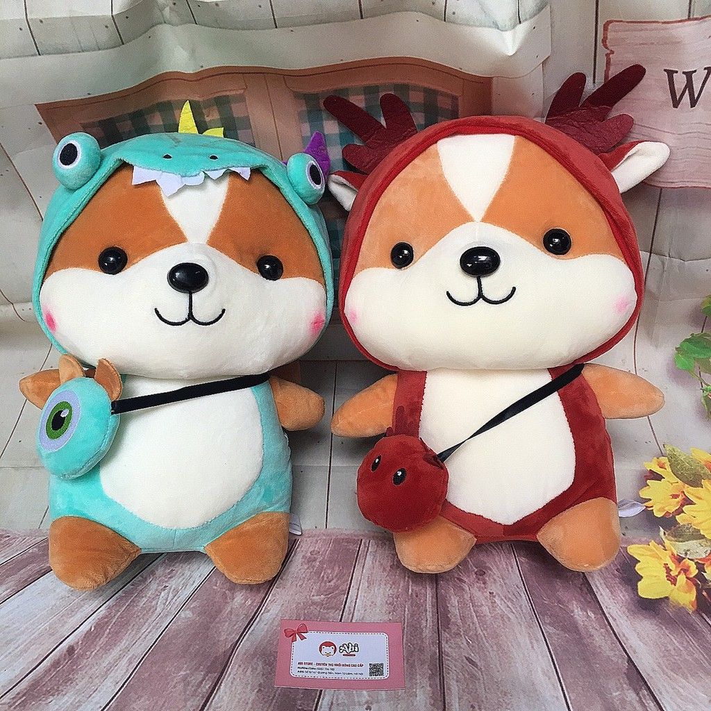  Gấu Bông Sóc Shiba 