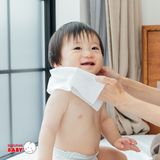  Khăn khô cotton thiên nhiên Suzuran Japan 80 miếng 