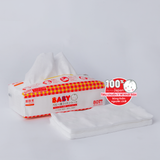  Khăn khô cotton thiên nhiên Suzuran Japan 80 miếng 