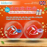  Bộ phụ kiện bình sữa kim cương cổ rộng kidsme 