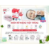  Khăn Rơ Miệng Tiệt Trùng Suzuran Japan -  Làm sạch khoang miệng, nướu, lưỡi, An Toàn Cho Bé 