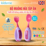  Bộ nĩa và muỗng tập ăn kidsme - Thích hợp cho bữa ăn của bé 