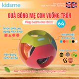  Đồ chơi bóng mẹ con vuông tròn kidsme 