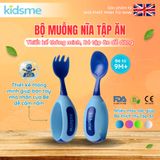  Bộ nĩa và muỗng tập ăn kidsme - Thích hợp cho bữa ăn của bé 