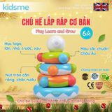  Đồ chơi chú hề lắp ráp cơ bản kidsme 