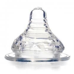  [ Mua 2 tặng 1 ] Núm ti bình sữa kim cương cổ rộng kidsme - 2 cái 