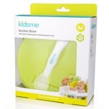  Bộ tô chống trượt kèm muỗng báo nhiệt kidsme - 9832 