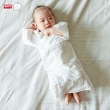  Áo sơ sinh Chitosan kháng khuẩn Suzuran Japan - Dài 