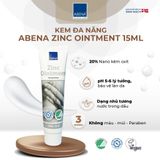  Kem chống hăm đa chức năng Abena Zinc Ointment - Nhập Khẩu Đan Mạch 