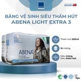  Băng vệ sinh siêu thấm hút  Abena Light Extra 3 thấm hút 500ml nhập khẩu đan mạch gói 10 miếng 