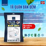  [Tã Quần dùng thử 2 miếng] Tã quần ban đêm THẤM HÚT 2,6 LÍT -  1 MIẾNG DÙNG NGUYÊN ĐÊM dành cho người TIỂU NHIỀU 