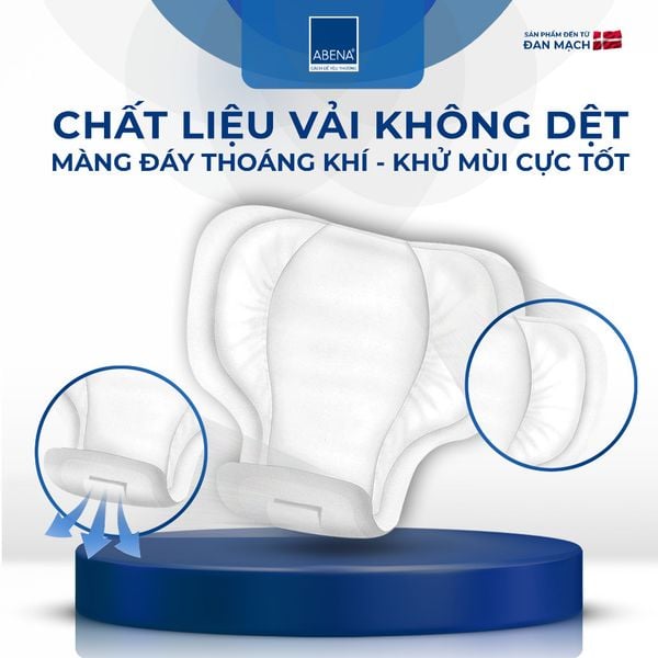  [Mua 5 tặng 1] Băng thấm tiểu nam giới Abena Formula 1 - Nhập khẩu Đan Mạch (Gói 15 miếng) 