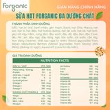  Sữa Hạt Forganic Đa dưỡng chất, Và Bữa Ăn Thay Thế bổ sung đạm và vitamin - Lon 800gr 
