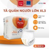  Tã quần người lớn Abena Pants XL3 thấm hút 2.600ml - Nhập khẩu Đan Mạch (Gói 16 miếng) 