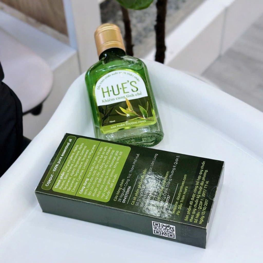  [CHÍNH HÃNG] Dầu Tràm H.U.E'S (Huế) - Khiêm Cung Tinh Chế 