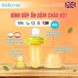  Bình Bóp Ăn Dặm Cháo Bột kidsme - Từ 04 Tháng Tuổi 