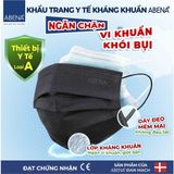  Khẩu trang y tế 3 lớp Abena kháng khuẩn mỏng nhẹ chống khói bụi vi khuẩn  (Hộp 50 cái) 