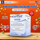  Kim chích máu thử đường huyết Acon On-call Plus không đau (100 kim / hộp) 