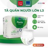  Tã quần người lớn Abena Pants Premium L3 thấm hút 2.400ml Gói 15 miếng - Nhâp khẩu Đan Mạch 