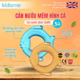  Cắn nướu mềm có nước hình cá kidsme. 
