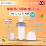  Bình bóp chống hóc Plus kidsme Màu Plum từ 04 tháng tuổi 
