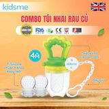  Combo túi nhai rau củ và dây đeo 