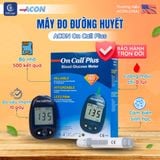  Máy đo đường huyết ACON On Call Plus - Đo nhanh trong 10S bảo hành trọn đời 
