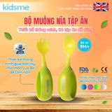  Bộ nĩa và muỗng tập ăn kidsme - Thích hợp cho bữa ăn của bé 
