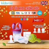 Combo túi nhai chống hóc kidsme 
