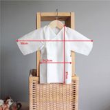  Áo sơ sinh Chitosan kháng khuẩn Suzuran Japan - Ngắn 