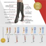  Vớ SANKOM - Giúp giảm suy giãn tĩnh mạch - Dùng cho cả nam và nữ 