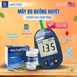  Máy đo đường huyết ACON On Call Plus - Đo nhanh trong 10S bảo hành trọn đời 