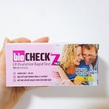  Combo 5 bút thử thai Biocheck tặng ngay 1 hộp que thử rụng trứng Biocheck 