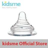  [ Mua 2 tặng 1 ] Núm ti bình sữa kim cương cổ rộng kidsme - 2 cái 