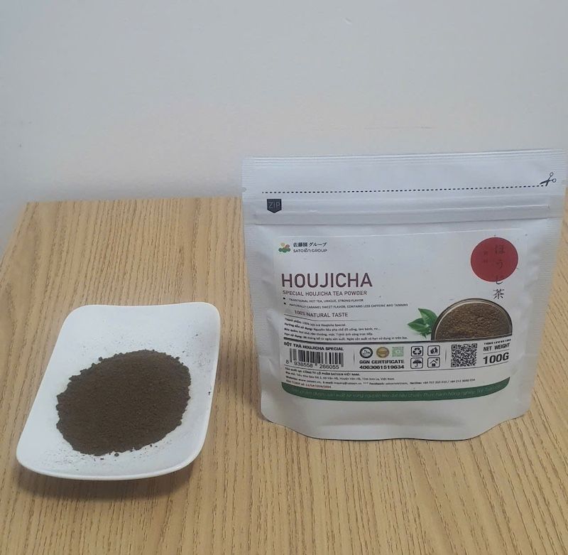 Bột trà Houjicha Special 100g