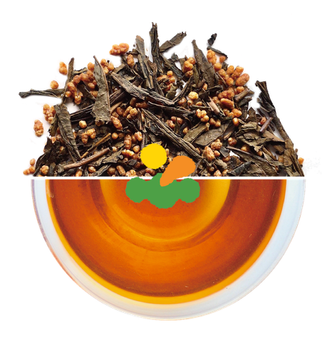 Trà túi lọc Houjicha Genmai 250g