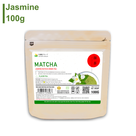 Trà xanh Matcha hương Nhài 100g