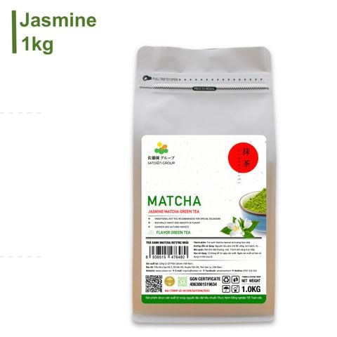 Trà xanh Matcha hương Nhài 1kg