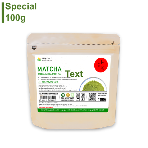 Trà xanh Matcha Special 100g