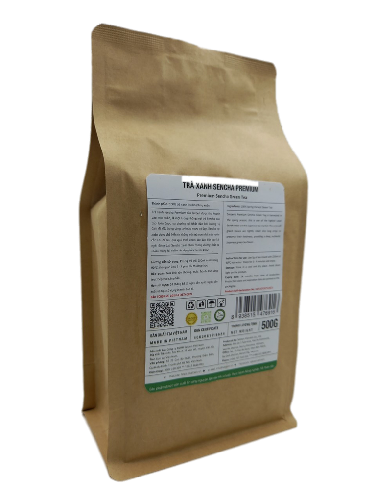 Trà Xanh Sencha Premium 500g