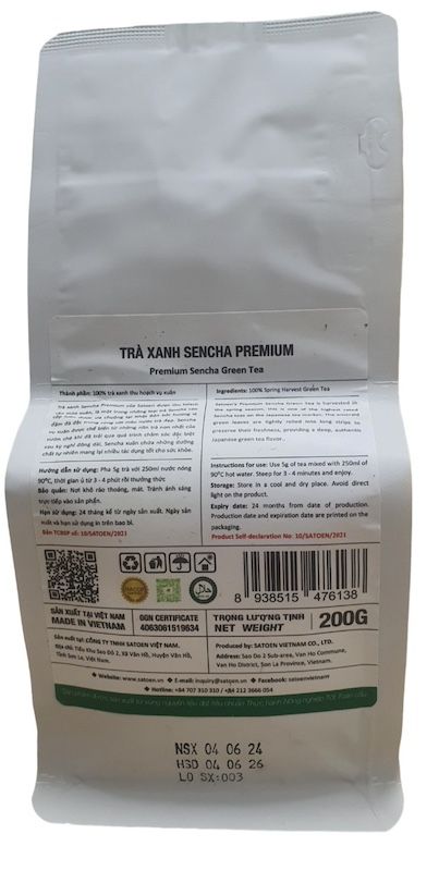 Trà Xanh Sencha Premium