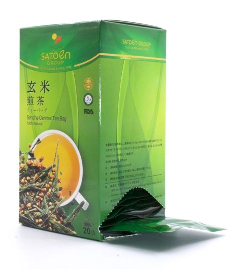 Trà túi lọc Sencha Gạo Rang 50g