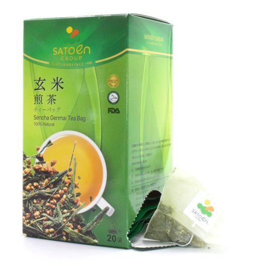 Trà túi lọc Sencha Gạo Rang 50g